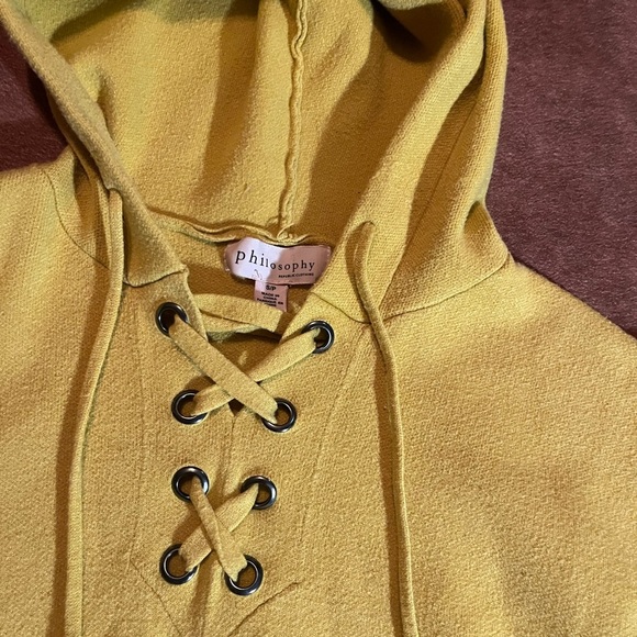 Philosophy hooded sweater 
size small
From Anthropoligie - Picture 2 of 3